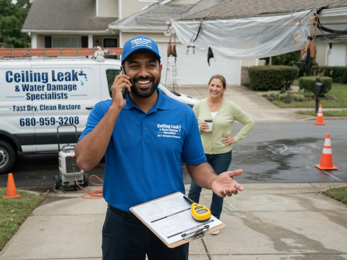Ceiling Leak Cleanup Elizabeth, AR FAQs