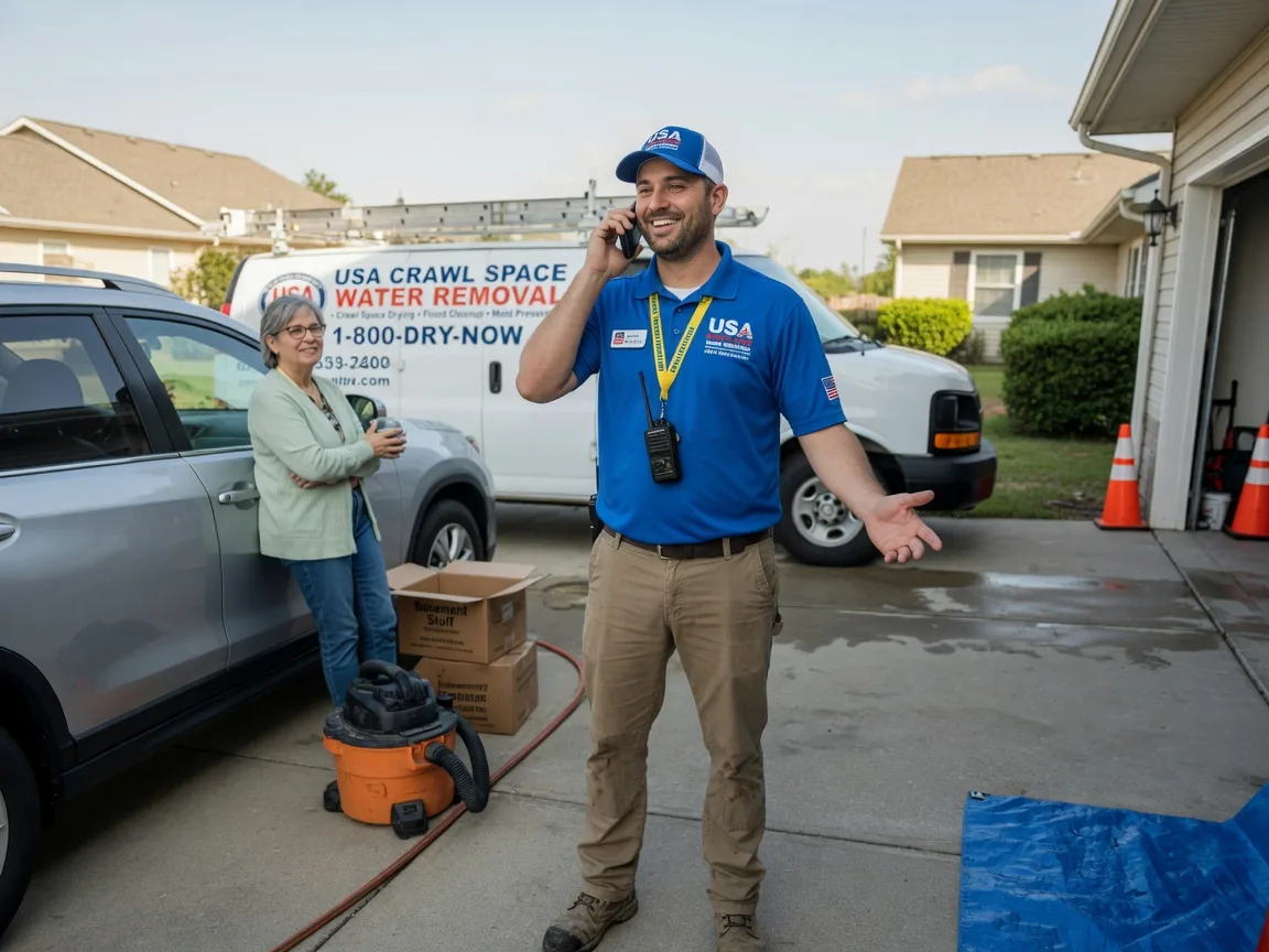 Crawl Space Water Removal Elizabeth, AR FAQs